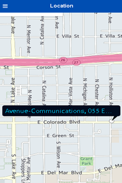 Avenue-Communications for iphone_black